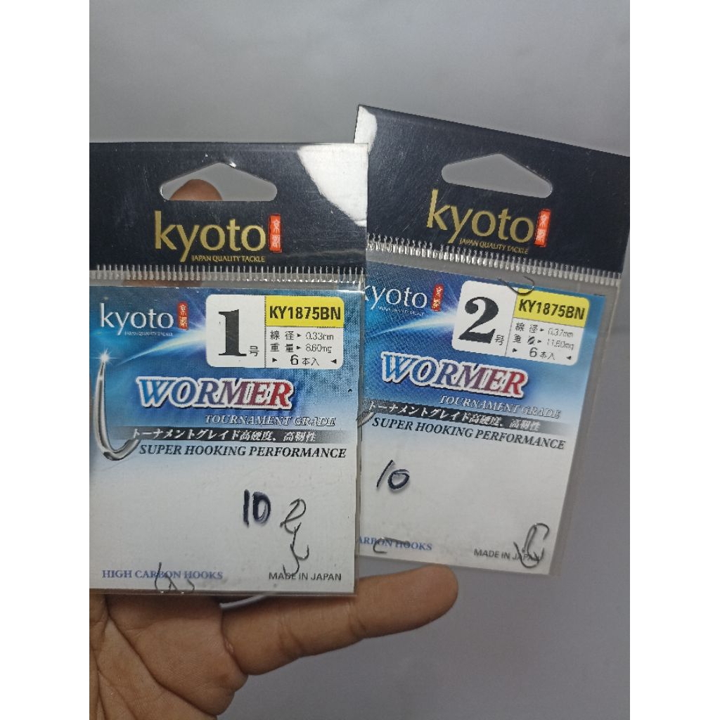 Kail Pancing Sode Kyoto Akitakitsune dengan Mata Kail Super Tajam dan Anti Karat