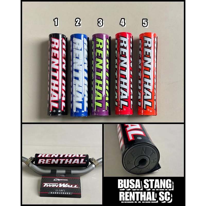 Busa Stang Stir Renthal Fatbar Twinwall Universal Trail Supermoto
