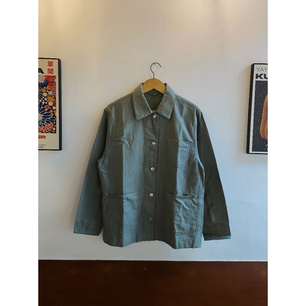 Rekber chore jacket green olive