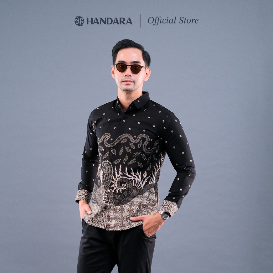 Batik Handara Pandega Kemeja Slim Fit Premium Erro