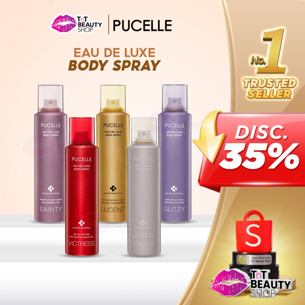 Pucelle Eau De Luxe Body Spray 150ml Parfume Pucelle | TnT Beauty Shop