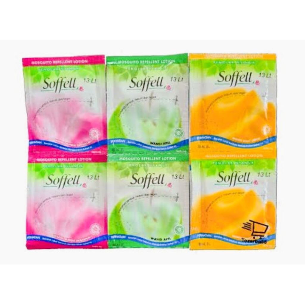 Soffel lotion anti nyamuk / soffel renceng