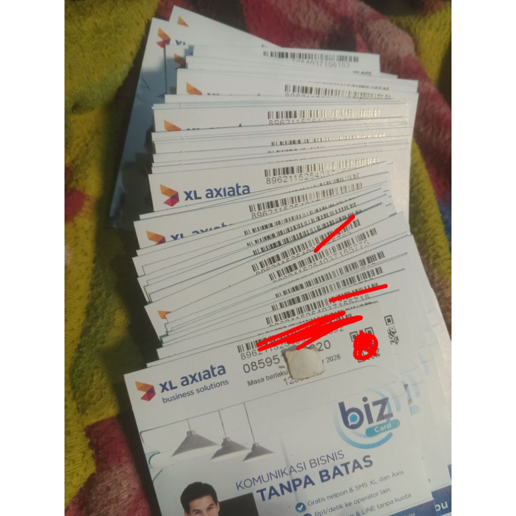KARTU XL BIZ ORI