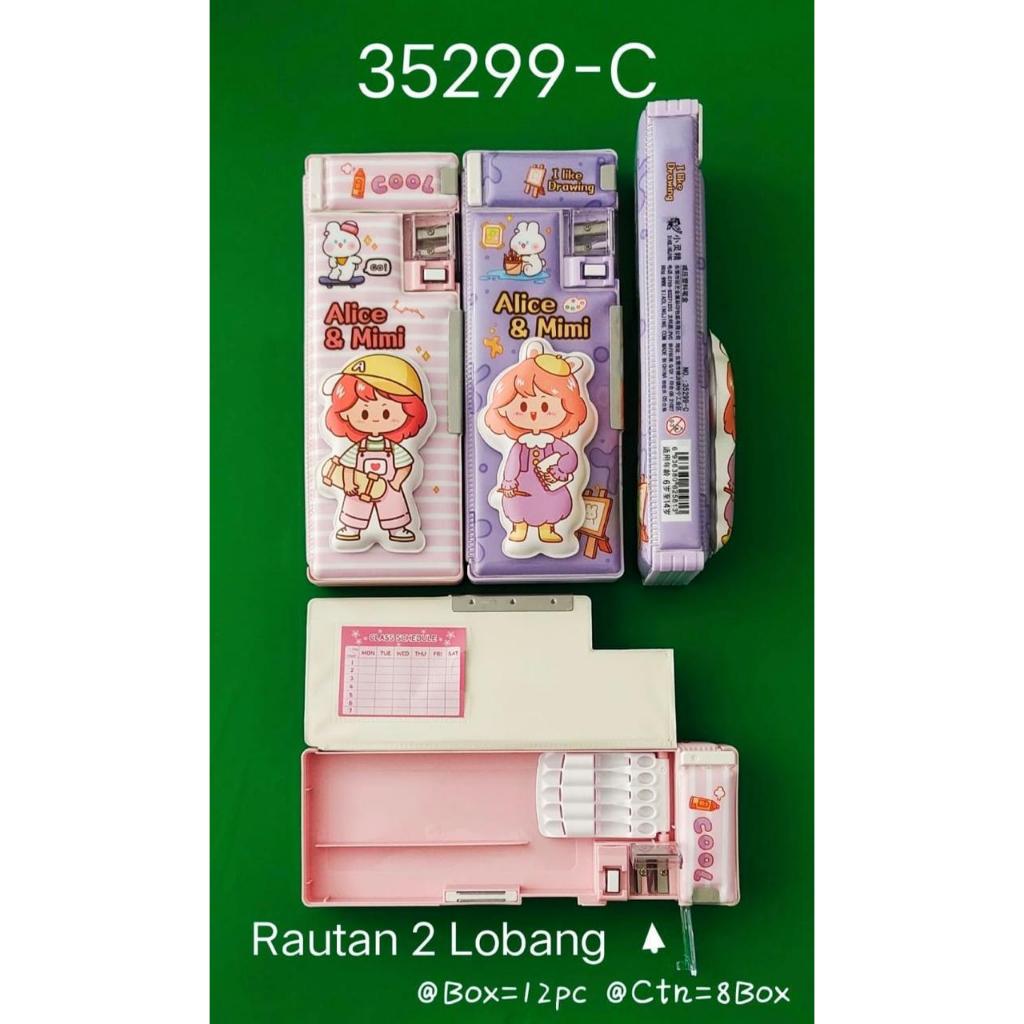 Xiaolingjing Pencil Case / Tempat Pensil Magnet 35299-C