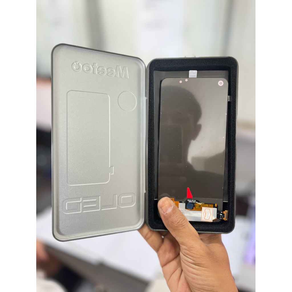 LCD OLED 1:1 OPPO A74 4G / A95 4G / A96 5G / REALME 8 MEETOO SUPPORT FINGERPRINT ORIGINAL BERGARANSI