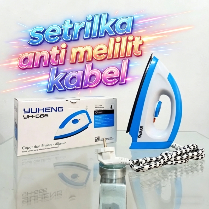 COD setrika Setrika Listrik HD1172 dengan Alas Anti LengketYH-333