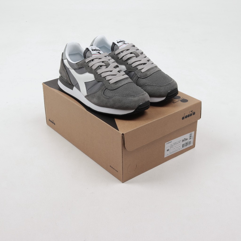 (SLKCK) Sepatu Sneakers Diadora Camaro Steel Grey