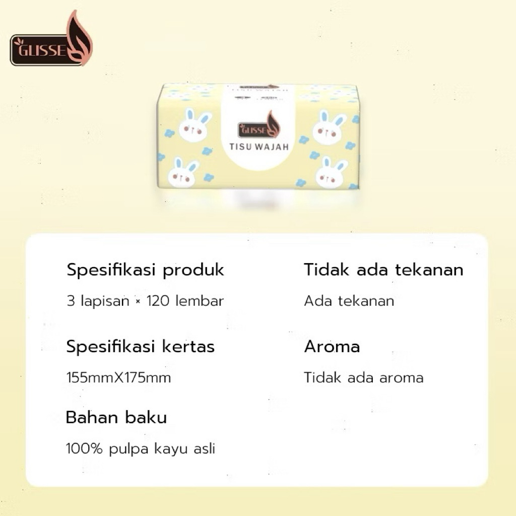 GLISSE TISSUE 360 LEMBAR