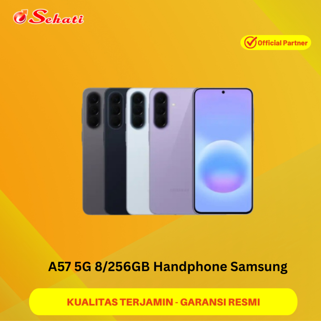 (CHAT ADMIN UNTUK PENGIRIMAN INSTANT) A57 5G 8/256GB Hp Samsung Super AMOLED+,