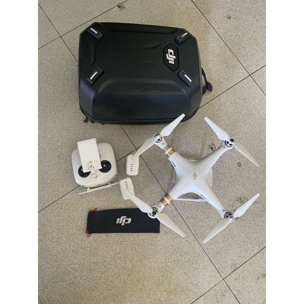 DJI Phantom 3 Pro Mulus Bekas Buat Mancing 1 Batre Tanpa Kamera