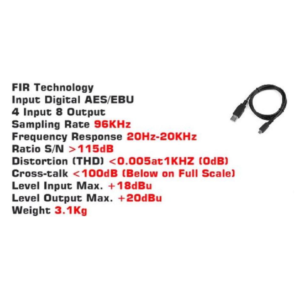 Wisdom DX 4.8PRO Speaker Managament DLMS Wisdom DX-4.8Pro