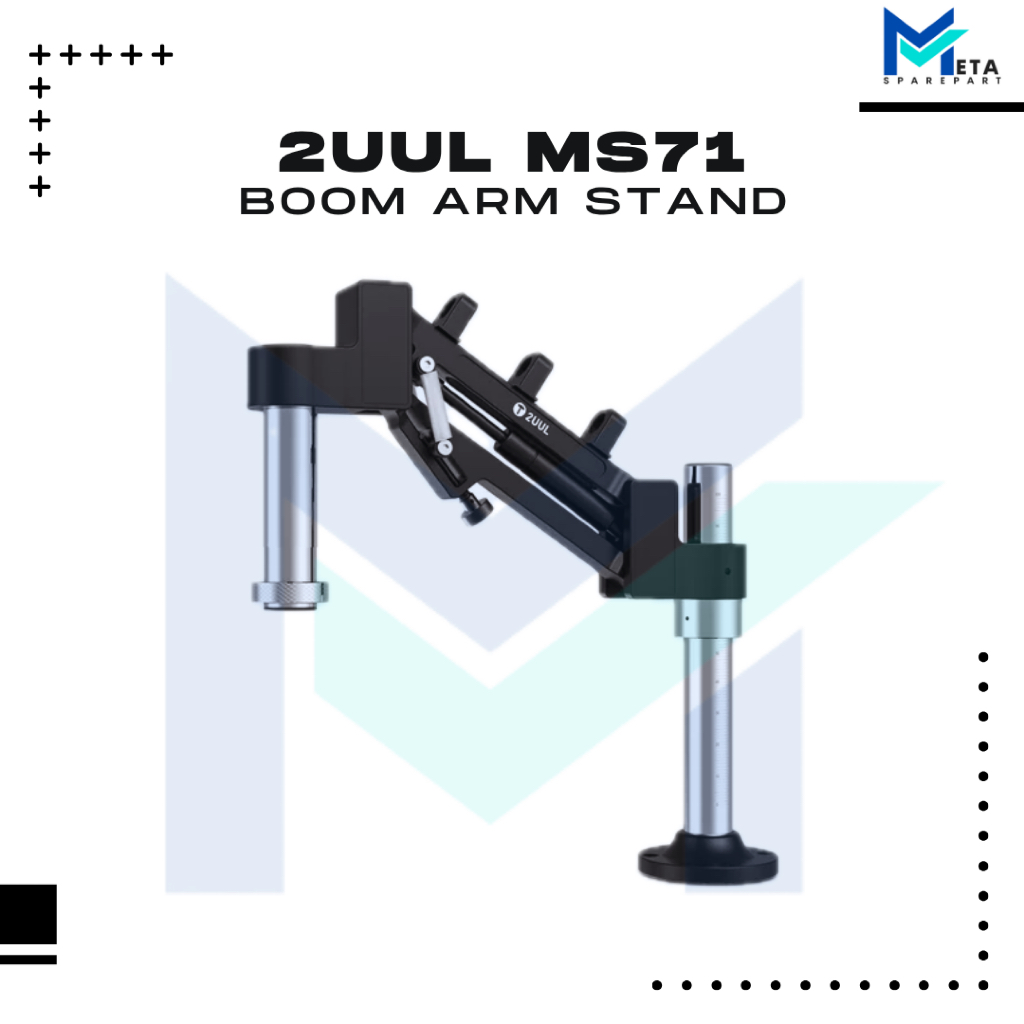 2UUL MS71 ADJUSTABLE DAMPING MICROSCOPE BOOM ARM STAND / STAND MICROSCOPE / TIANG MICROSCOPE