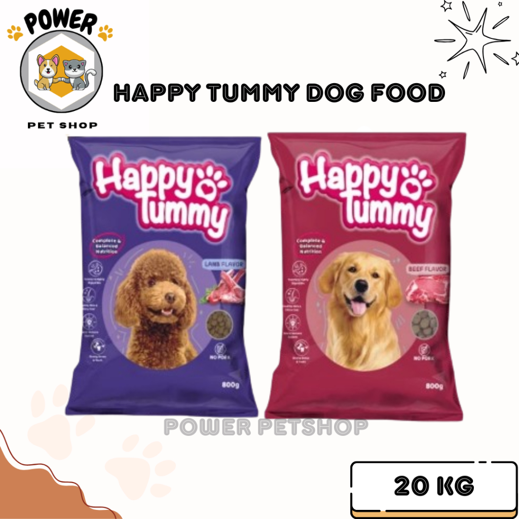 Makanan Anjing - Happy Tummy Dog Food All Varian 20kg