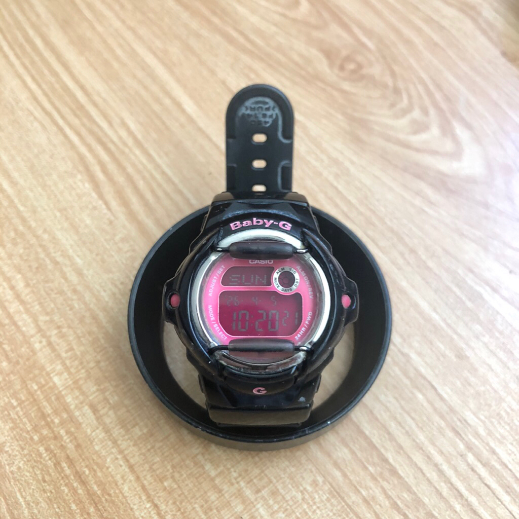 Casio Baby-G BG-169R Black Pink - WR 200M - Jam Tangan Wanita Original