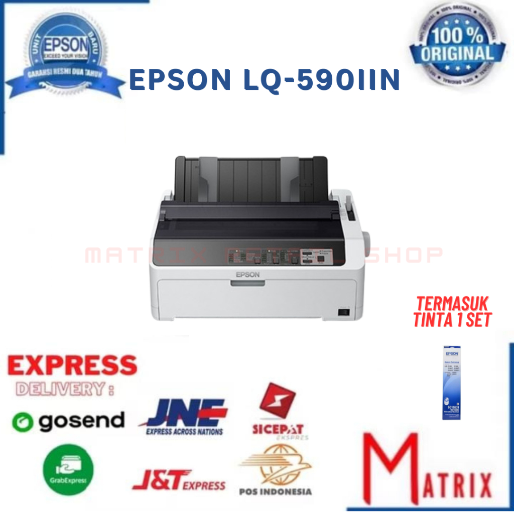 Printer Dotmatrix Epson LQ-590IIN / LQ 590 IIN / LQ 590IIN Original