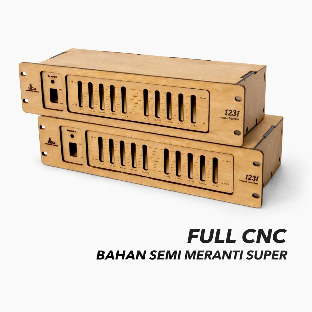 Box Equaliser Full CNC 10ch Mini Equalizer Box Bahan Super Premium