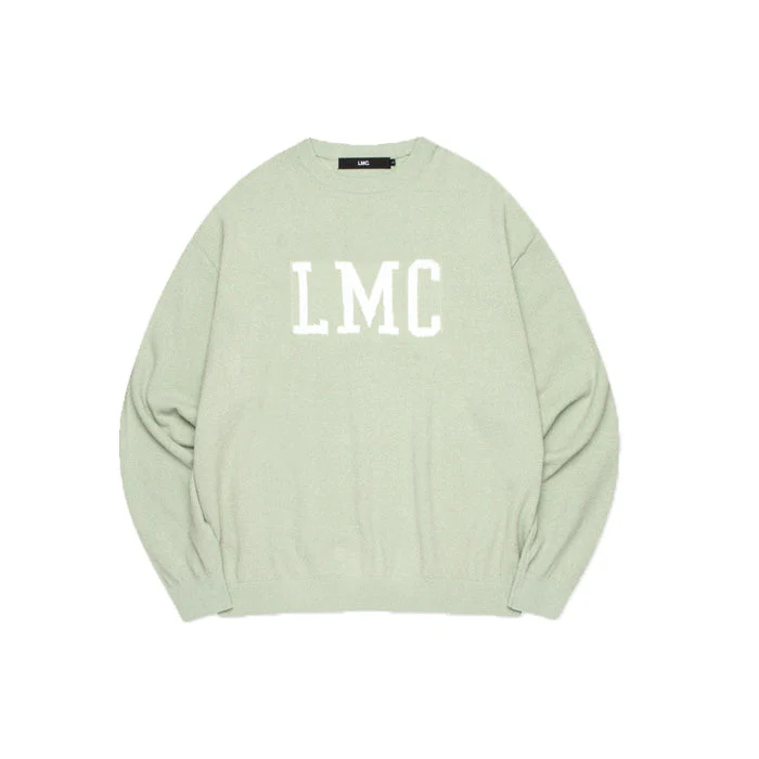 Sweater LMC Boucle Knit Sweater Green - Lostmanagementcities Sweater - LM24SKN101GRN