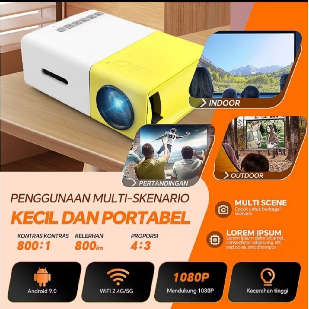projector LED YG300