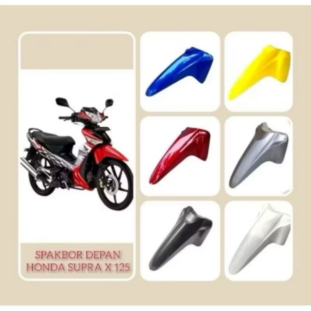 SPAKBOR Depan Supra X 125 SLEBOR Supra Batman SELEBOR Supra 125 New FENDER DEPAN SUPRA X 125 NEW Bat