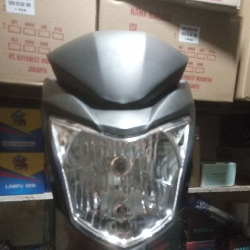 batok lampu depan belakang set reflektor lampu verza 150