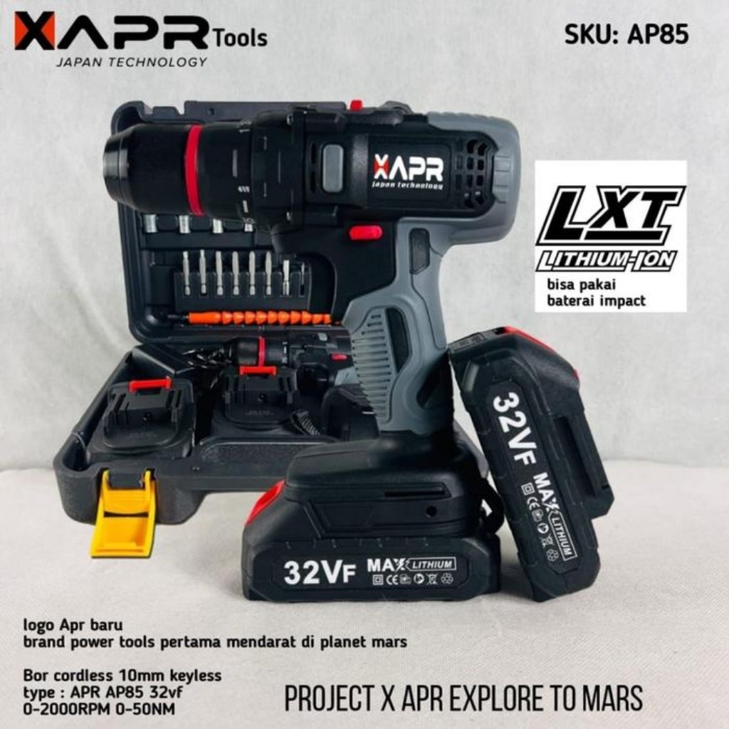Bor Brushless APR AP85+ Cordless 10 mm