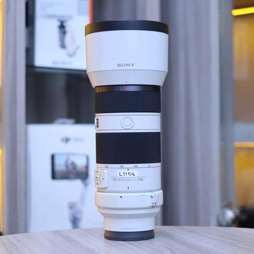 Lensa Tele Sony 70-200mm F4 G OSS - Lensa Kamera - SONY - Lensa Tele - 70-200mm F4