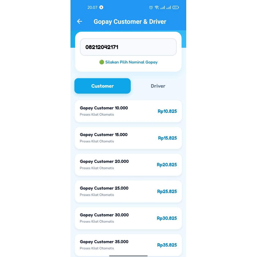 Script HTML Bukaolshop Gopay