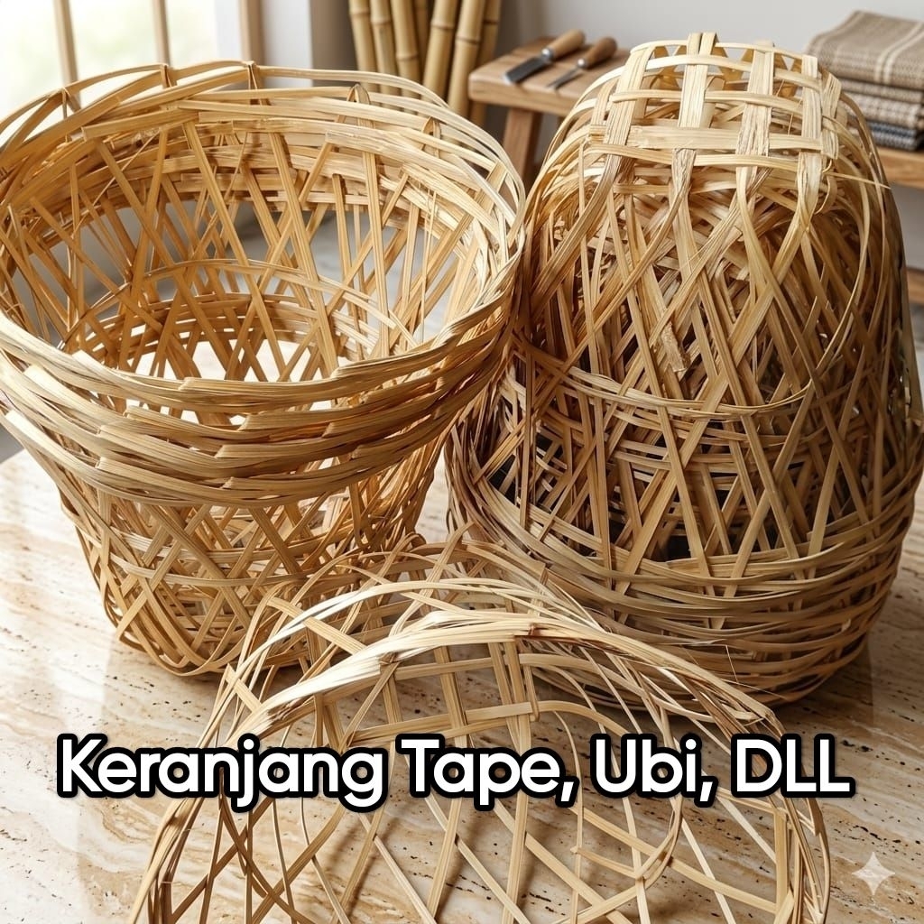 KERANJANG BONGSANG TAPE, UBI, DLL