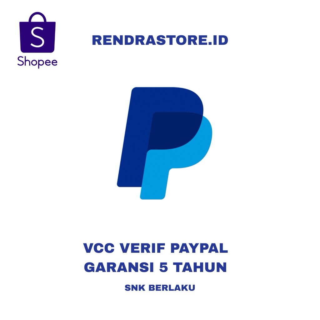 VCC VERIF PAYPAL GARANSI 5 TAHUN