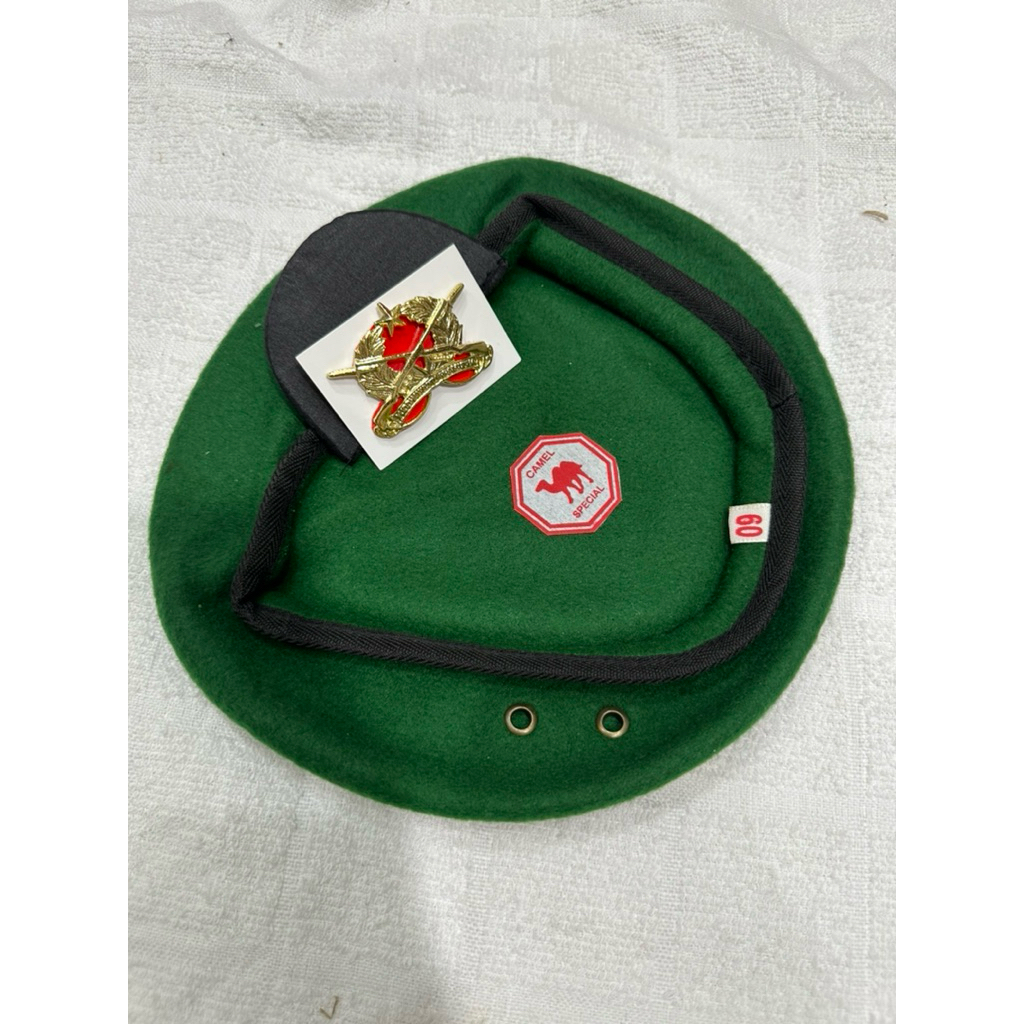 baret tni ad murah / baret camel tni ad murah / baret hijau murah