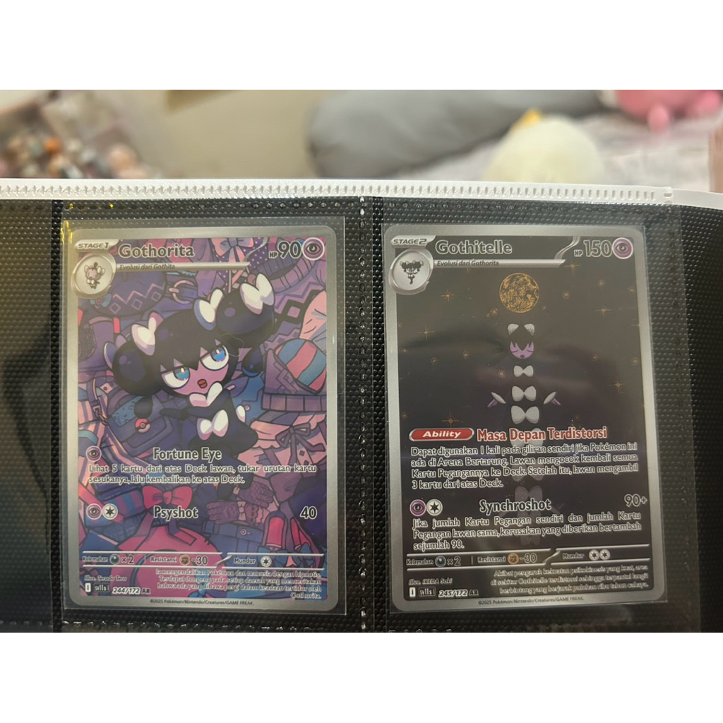 Gothorita AR & Gothitelle AR Pokemon TCG ID