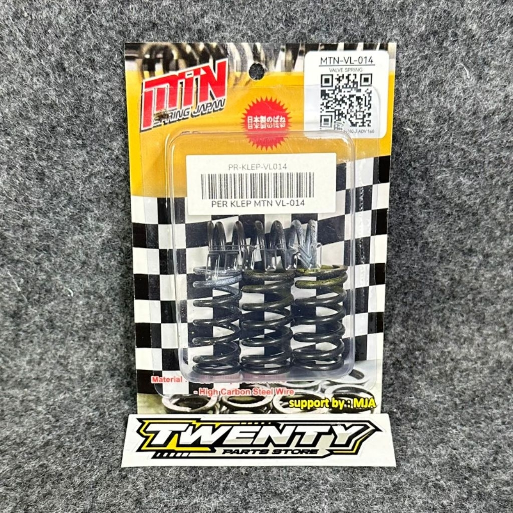 PER KLEP MTN JAPAN VL-014 PCX 160/VARIO 160 ADV 160 STAYLO 160 ORIGINAL MTN SPRING JAPAN
