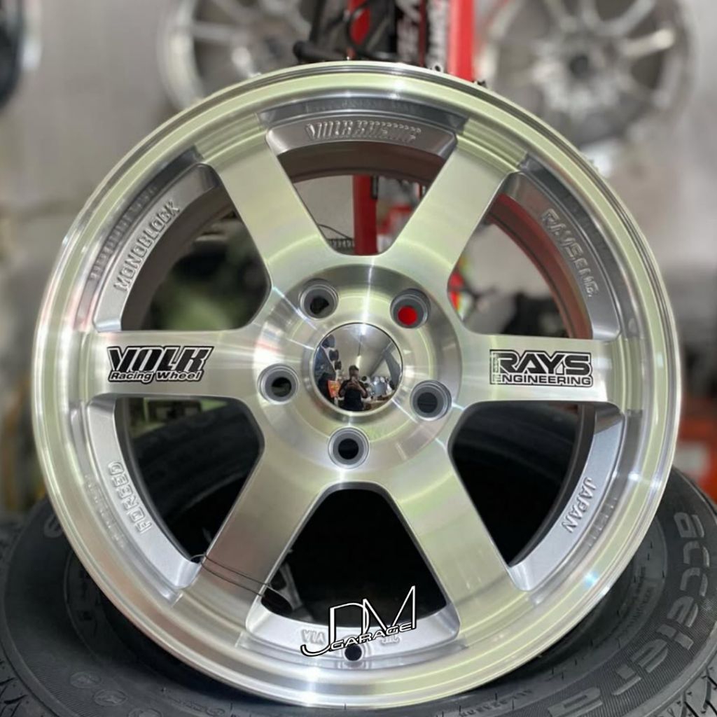 velg te37 FULL POLIS r16 lebar 7 pcd 5x114,3 et 38 velg mobil ring 16 pnp mobil Innova reborn ventur