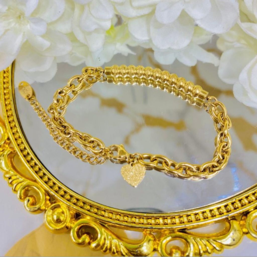 gelang bambu titanium