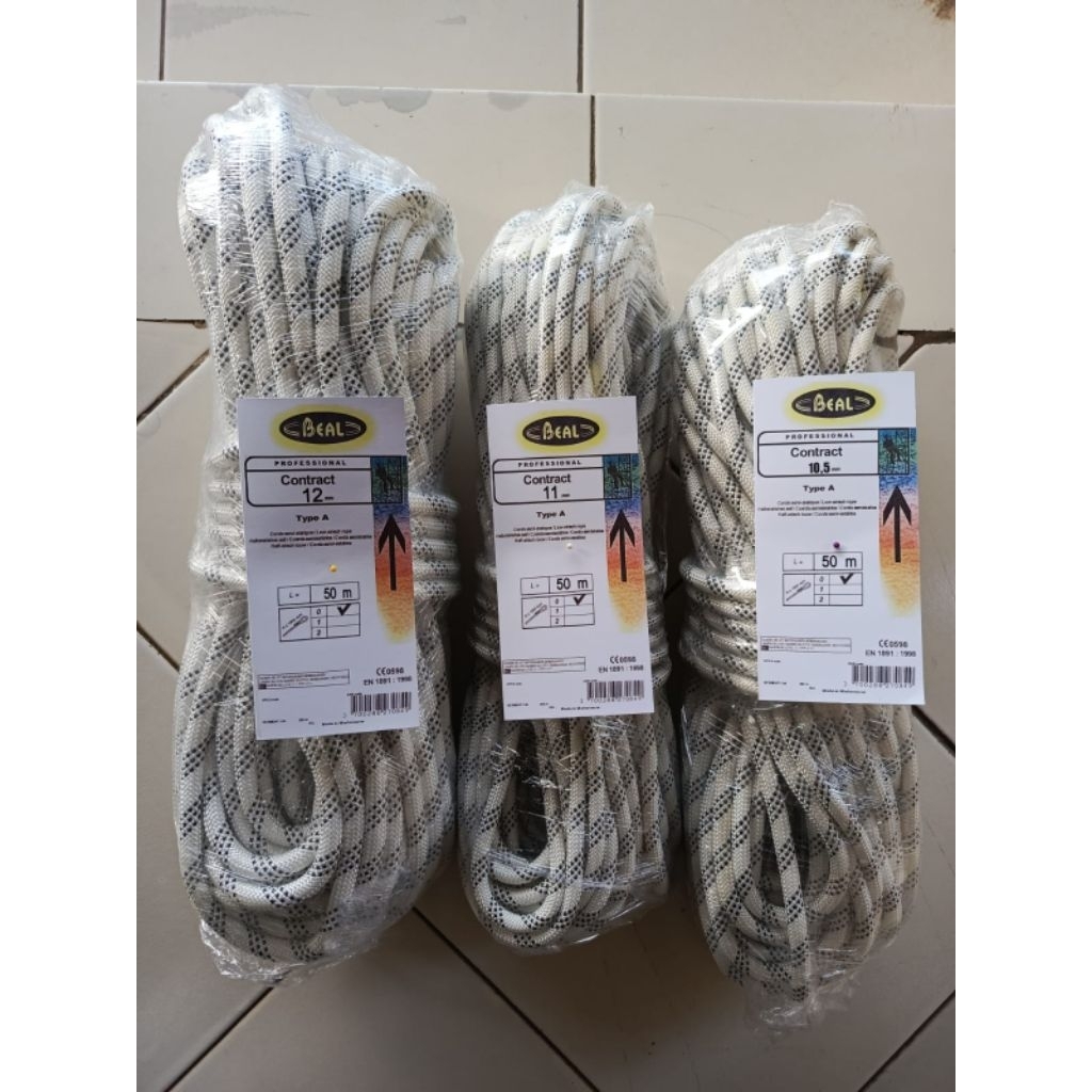 z3 TALI KARMANTEL STATIS 10.5MM 50 METER , TALI KARMANTEL 11MM 50 METER , TALI KARMANTEL 12MM 50 MET