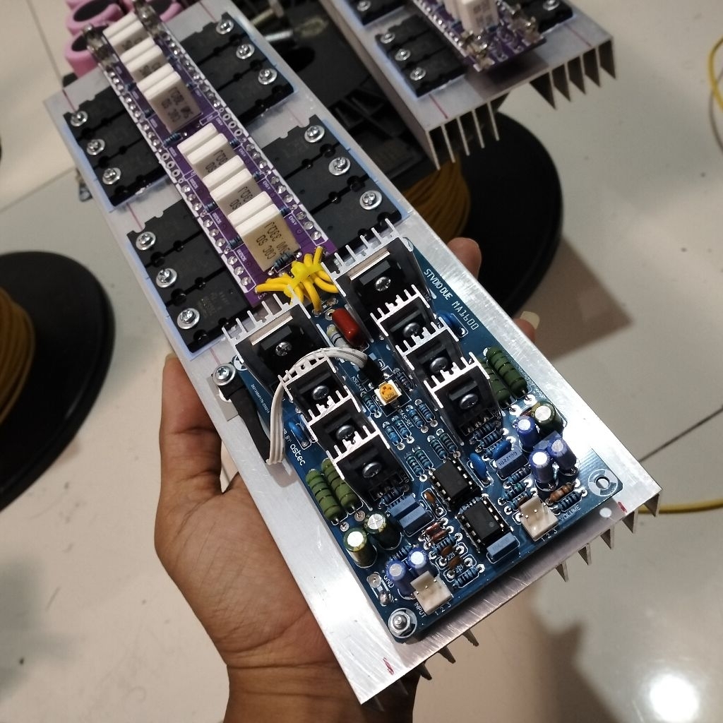 Kit Full set cloningan BU phase lab Mc_3500 colok psu 6 set transistor final