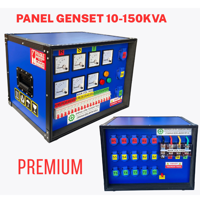 PANEL GENSET 3PHASE 10-150KVA PREMIUM