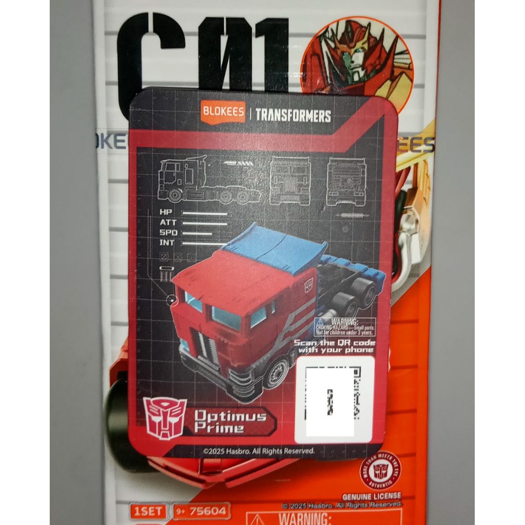 Blokees Wheels Optimus Prime