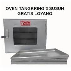 Oven Kompor Miky 3 Susun / Oven Tangkring Kompor Gas / Oven Kue Bahan Galvalum