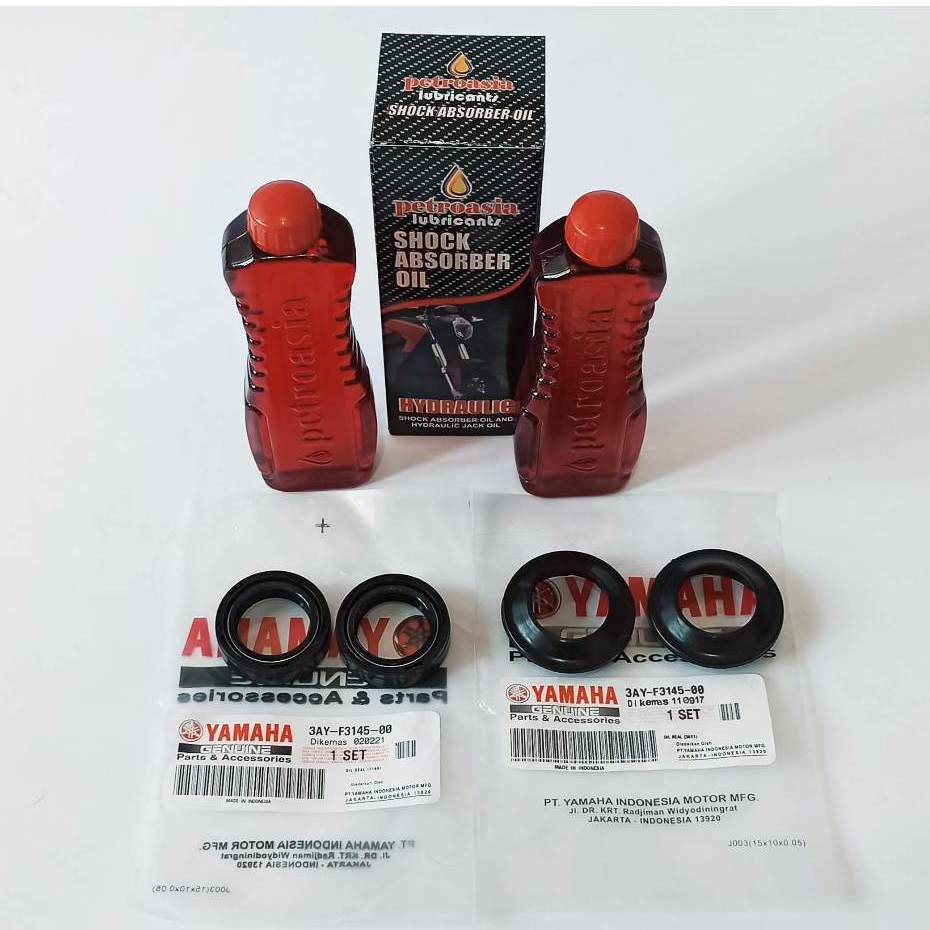 Seal Shock Depan Dan Oli Shock YAMAHA Gear