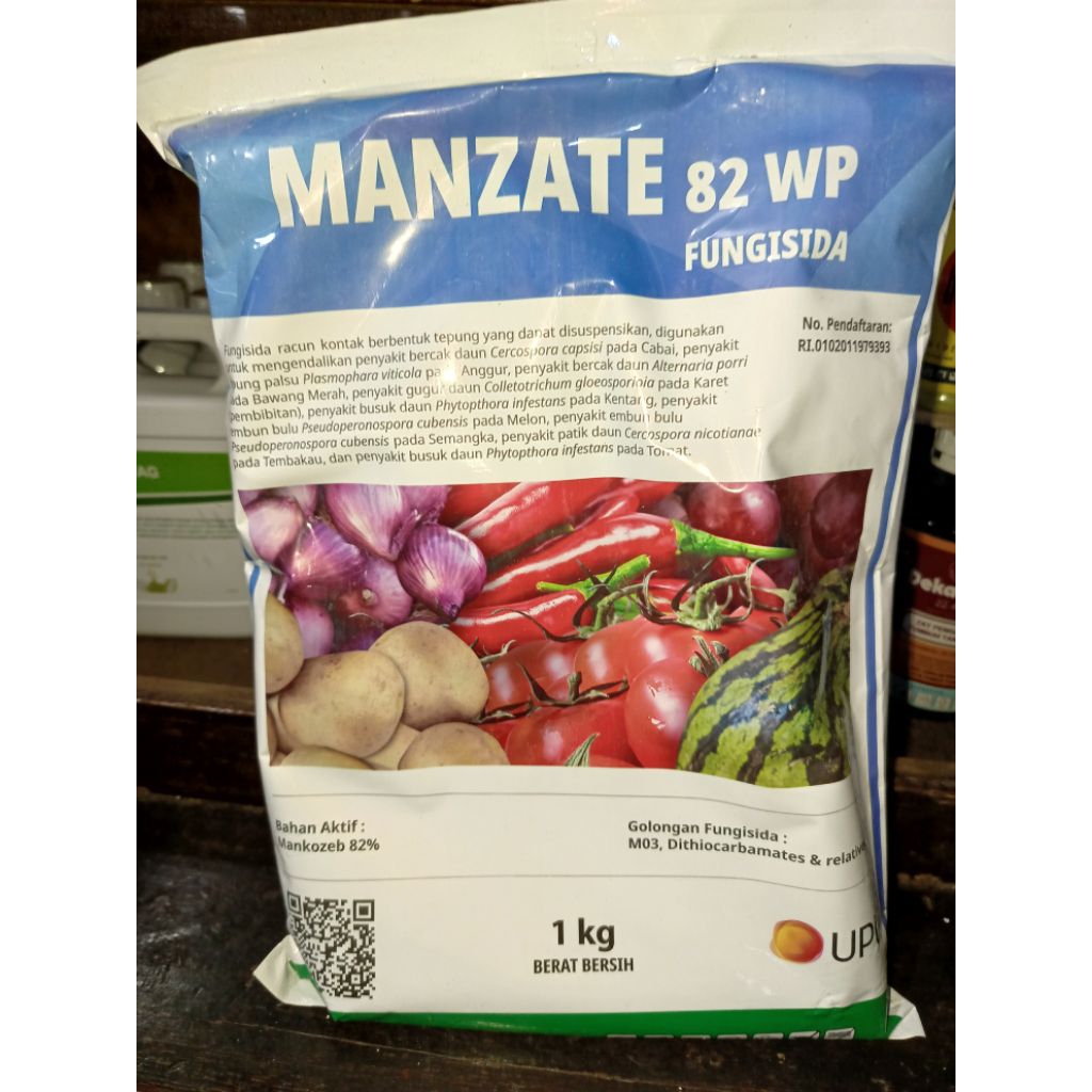 Fungisida Manzate 82WP 1kg Mankozeb 82% Kontak