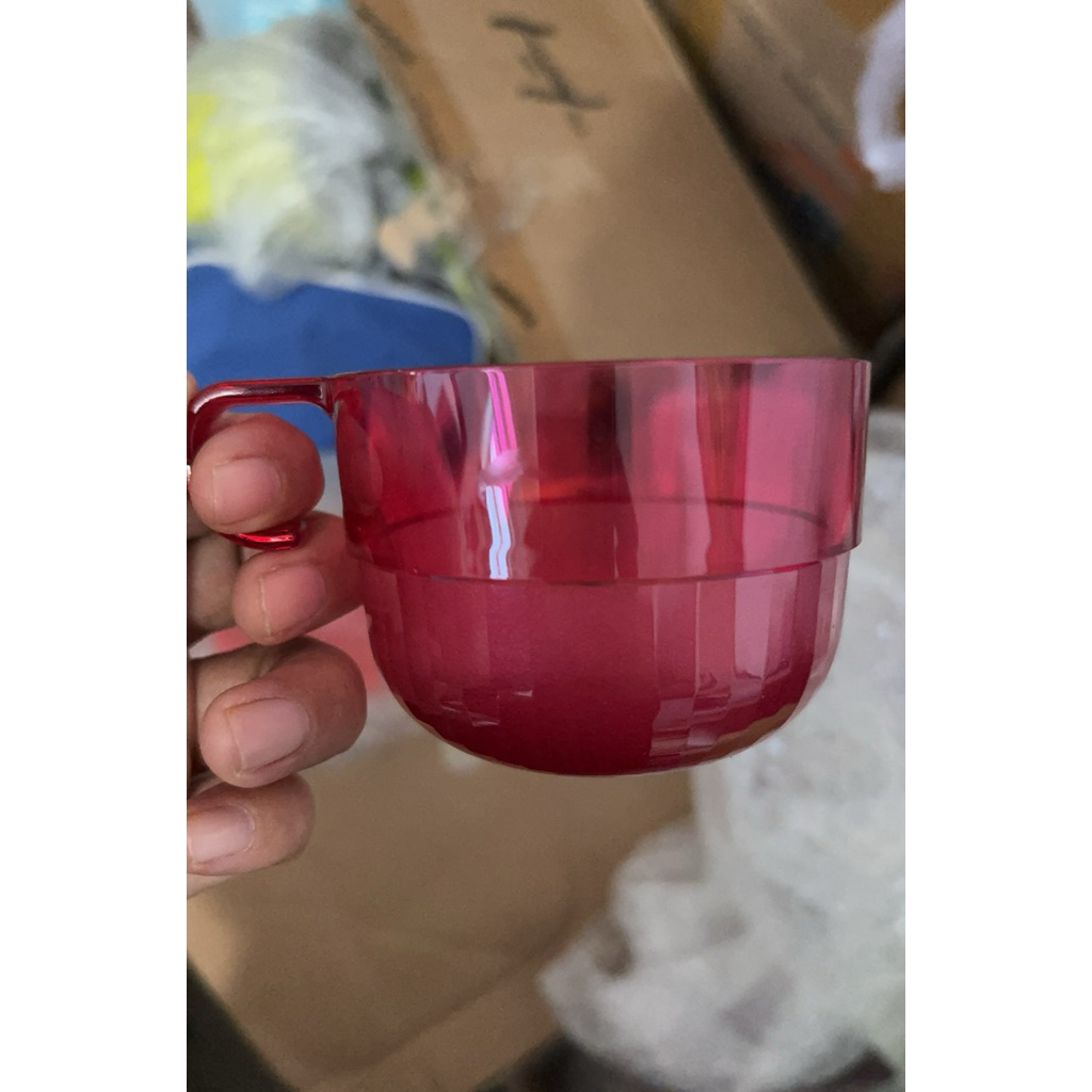 WTC cup Tupperware pink punch new