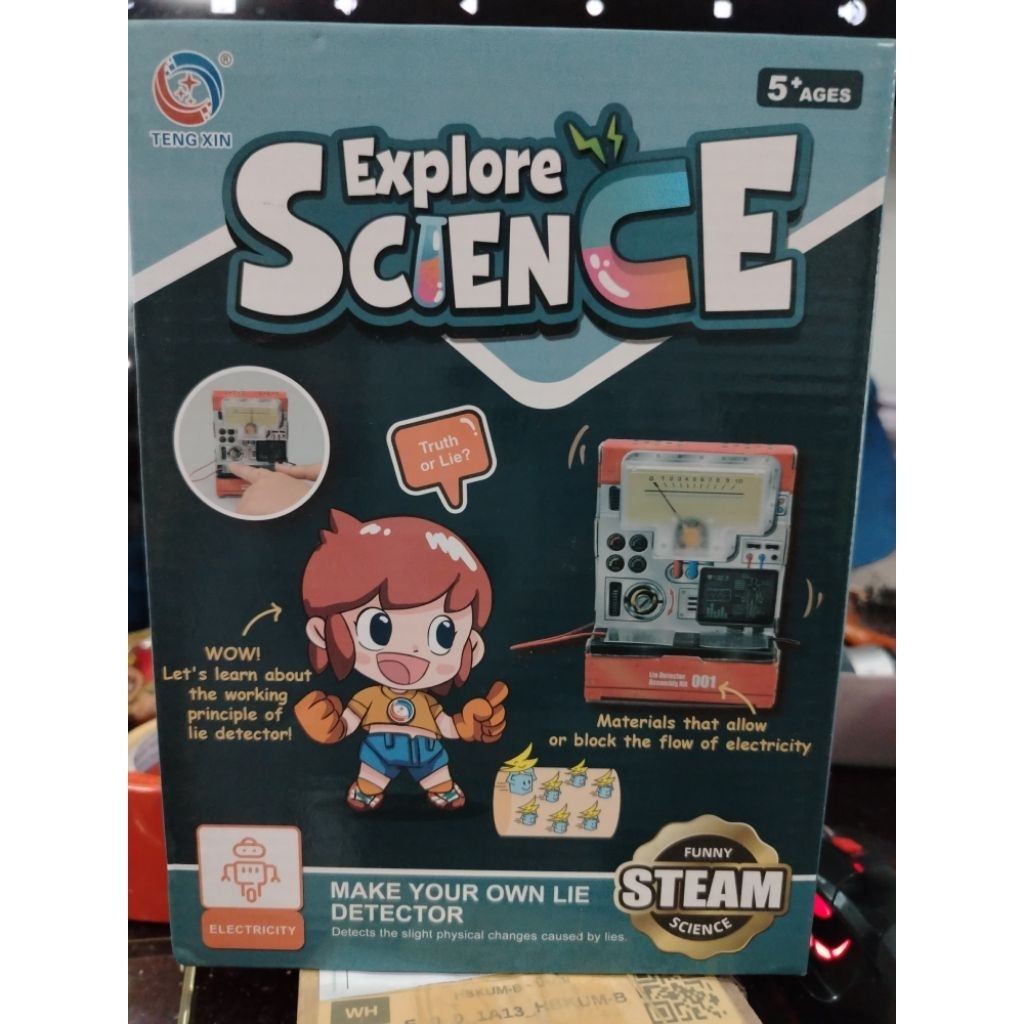 mainan anak make your own lie detector