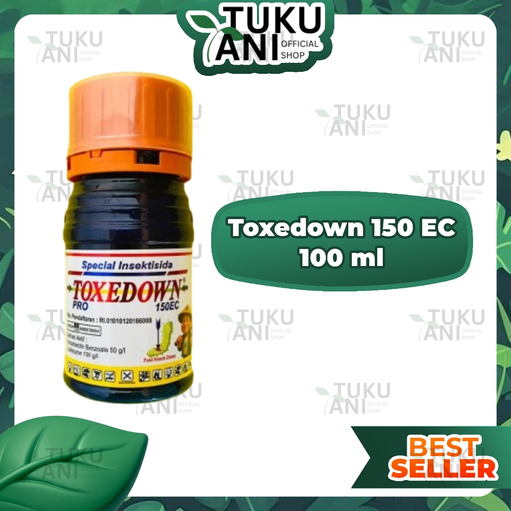 Insektisida Toxedown - Emamectin Benzoat & Lufenuron, Efektif untuk Ulat Grayak