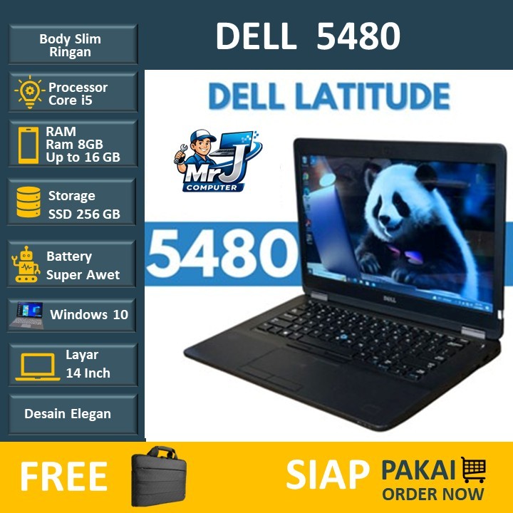 Dell Latitude Core i5 / i7 / Ram 8GB / 16GB Laptop Second | 7480 / 7490 / 7410 / 7400 / 5420 / 5410 