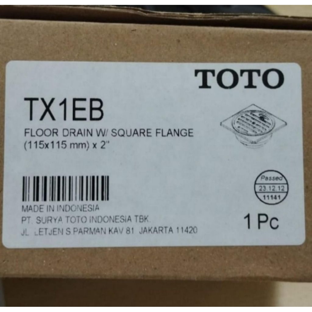 floor drain TOTO TX1EB