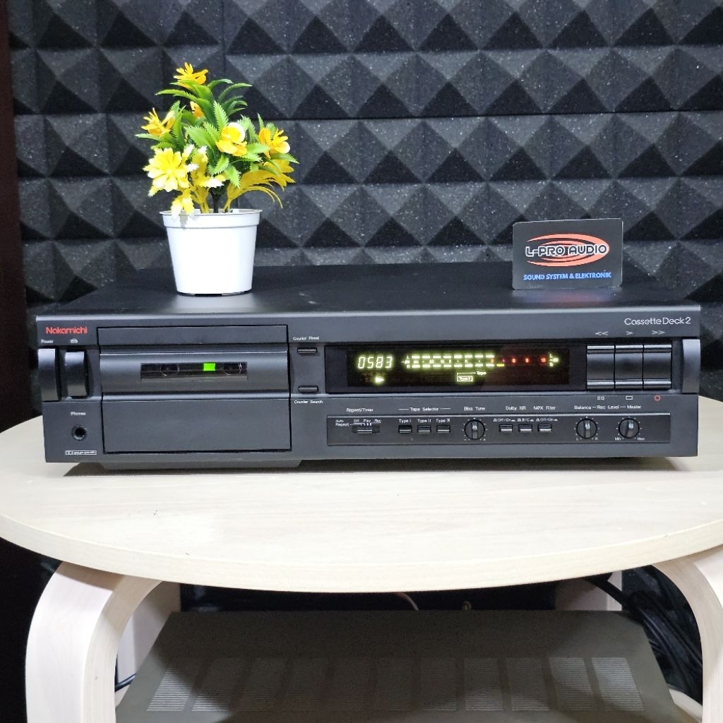 Tape Deck Nakamichi Deck-2 Stereo Cassette Deck kaset player Deck2