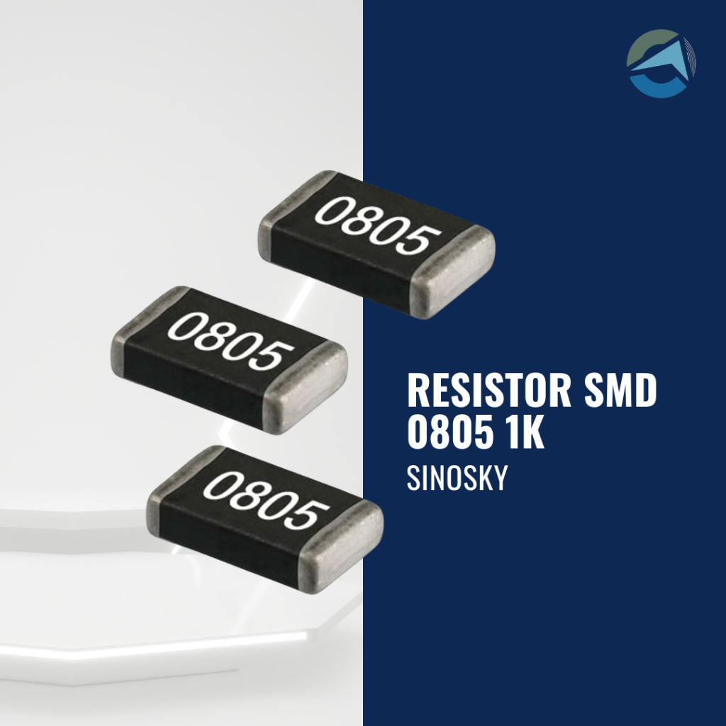 Resistor SMD 0805 1k Sinosky