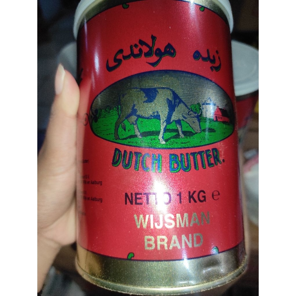 Wijsman butter mentega , Wisjsman butter mentega kaleng 1kg