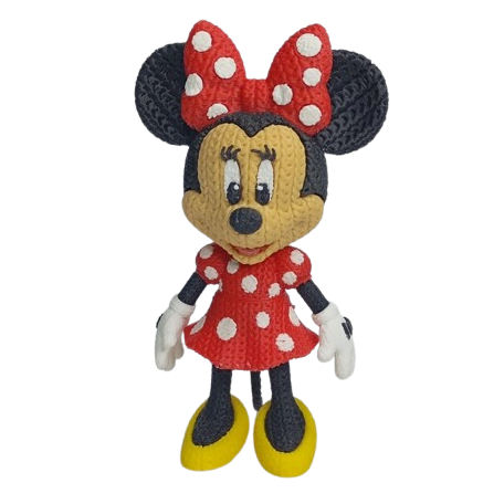 /Dygo/Action Figure/Mainan Aksi AKSI/3D Print/Mickey and Friends/Mickey Mouse/Minnie Mouse/Goofy /Go